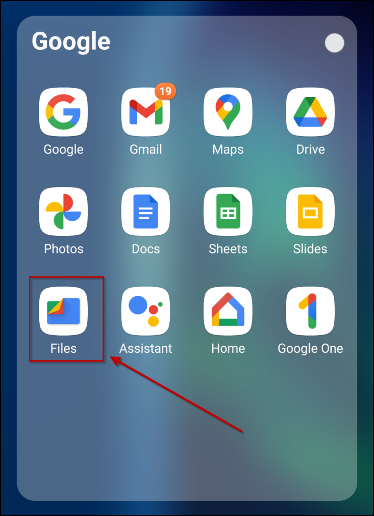 files by google